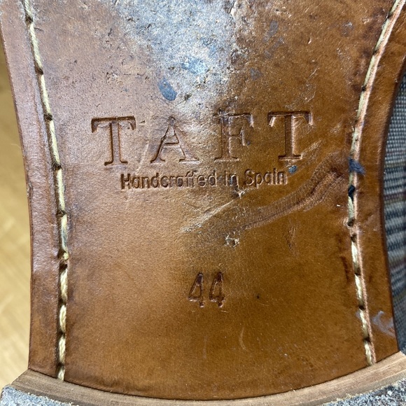 Taft Plaid Oxford Men’s Shoes Size EU 44 - Picture 9 of 9